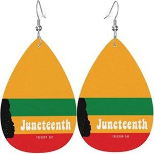 JUNETEENTH EARRINGS
